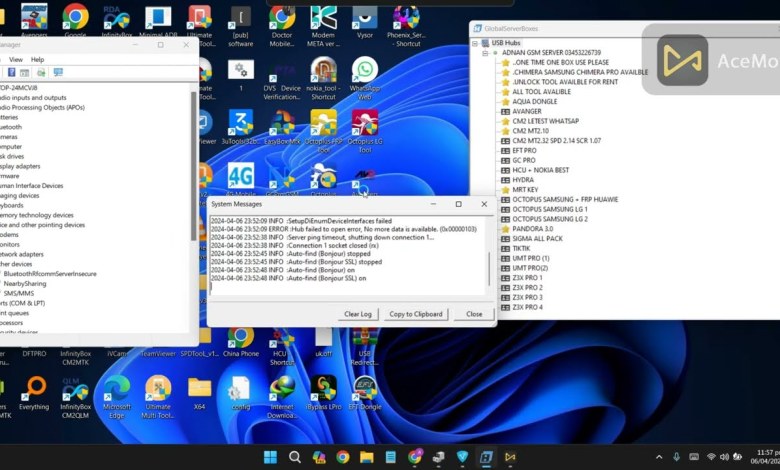 VirtualHere Server Error (System Message) Problem VirtualHere Server Error (System Message) Problem