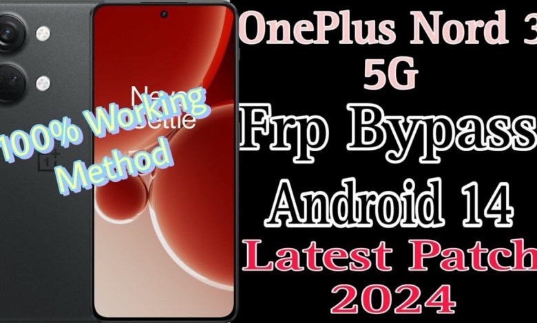 OnePlus Nord 3 5G (Cph2491) ll Frp Bypass Without Pc ll OnePlus Nord 3 5G (Cph2491) ll Frp Bypass Without Pc ll