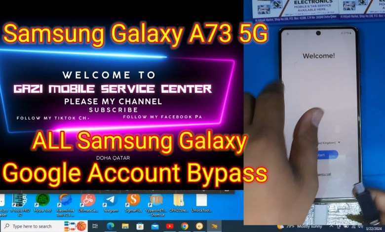 Samsung A73 5g FRP Bypass (SM-A736B) Samsung A73 5g FRP Bypass (SM-A736B)