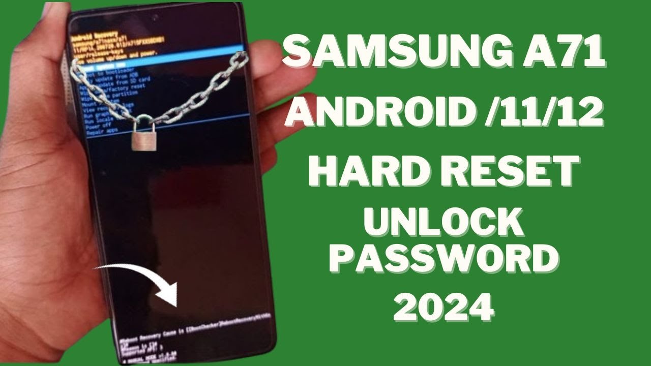 How To Hard Reset Samsung Galaxy A71. Forgotten How To Hard Reset Samsung Galaxy A71. Forgotten