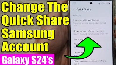 Galaxy S24/S24+/Ultra: How to Change The Quick Galaxy S24/S24+/Ultra: How to Change The Quick