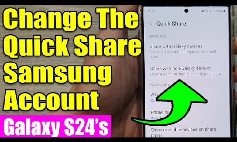 Galaxy S24/S24+/Ultra: How to Change The Quick Galaxy S24/S24+/Ultra: How to Change The Quick