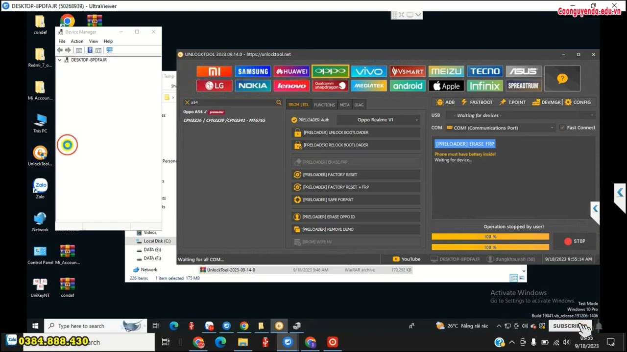 Oppo A54 Remove Pattern Frp Preloader Auth Unlocktool Oppo A54 Remove Pattern Frp Preloader Auth Unlocktool