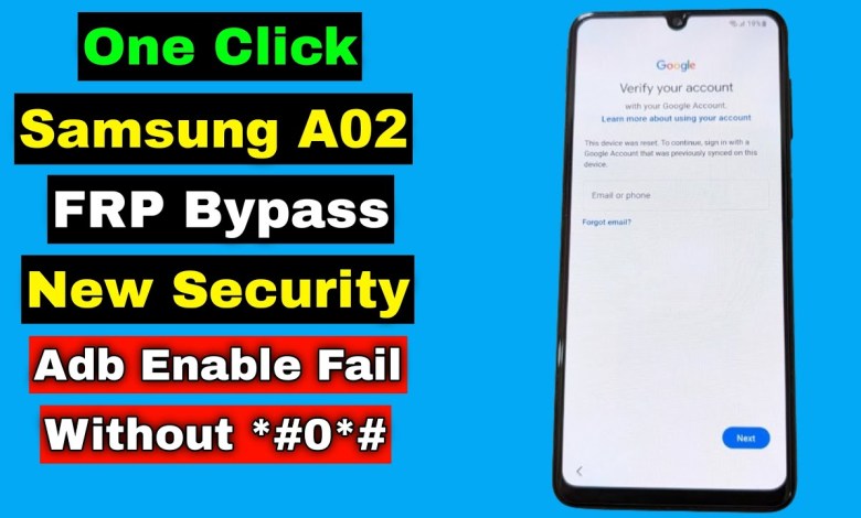 Samsung A02 FRP Bypass New Security | Samsung A02 Samsung A02 FRP Bypass New Security | Samsung A02