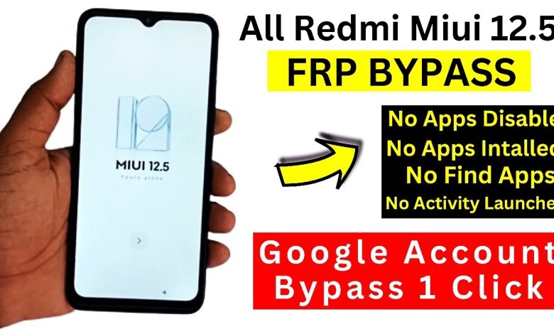 All Redmi MIUI 12.5 Frp Bypass Find Apps Activity All Redmi MIUI 12.5 Frp Bypass Find Apps Activity