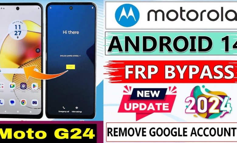 Unlock the Google Lock on the Motorola Moto G24 with FRP Bypass Unlock the Google Lock on the Motorola Moto G24 with FRP Bypass