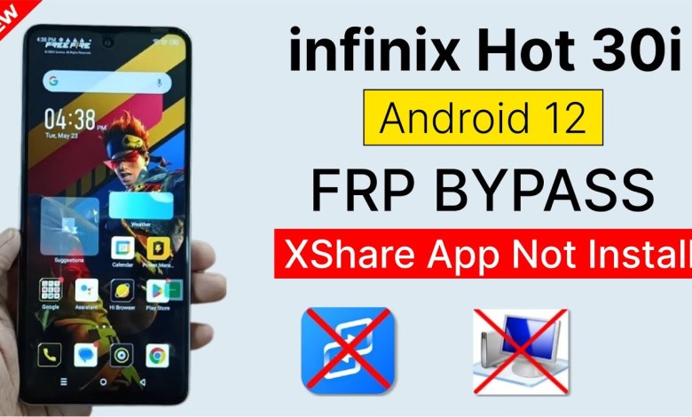 Infinix Hot 30i (X669) Frp Bypass XShare Apps Failed Infinix Hot 30i (X669) Frp Bypass XShare Apps Failed