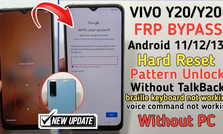 VIVO Y20 Hard Reset | Pattern Unlock | VIVO Y20 FRP VIVO Y20 Hard Reset | Pattern Unlock | VIVO Y20 FRP