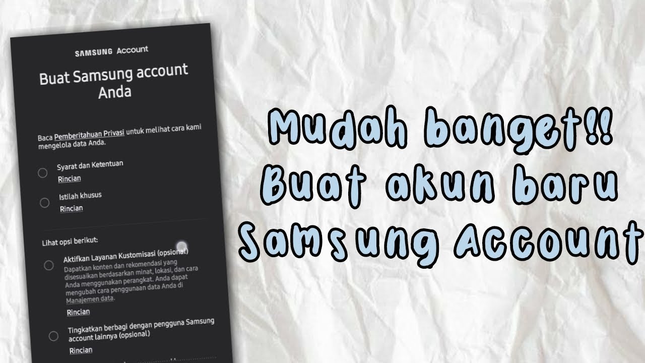 How to Register or Create a New Samsung Account on How to Register or Create a New Samsung Account on