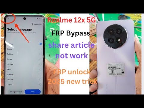 Unlocking Secrets: How to Bypass Google Account on Realme 12x 5G Without a PC! Unlocking Secrets: How to Bypass Google Account on Realme 12x 5G Without a PC!