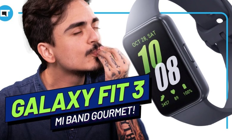Galaxy Fit 3, a Mi Band Gourmet da Samsung de 2024 Galaxy Fit 3, a Mi Band Gourmet da Samsung de 2024