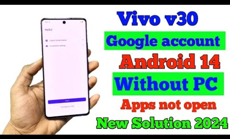 Vivo V30 Pro FRP Bypass Android 14 | 2024 | Vivo V25 Vivo V30 Pro FRP Bypass Android 14 | 2024 | Vivo V25