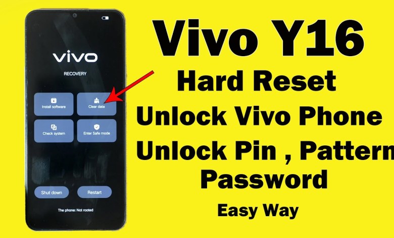 How to unlock Vivo Y16 | Vivo Y16 Hard reset | Vivo Y16 How to unlock Vivo Y16 | Vivo Y16 Hard reset | Vivo Y16