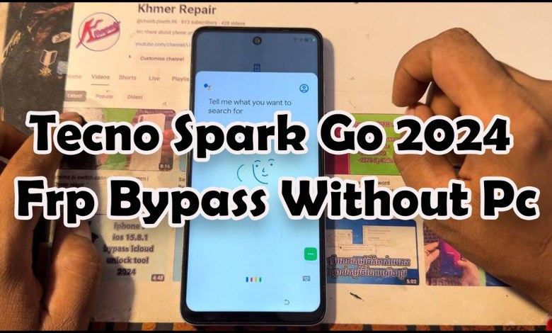Tecno Spark Go 2024 frp bypass without pc | Khmer Tecno Spark Go 2024 frp bypass without pc | Khmer