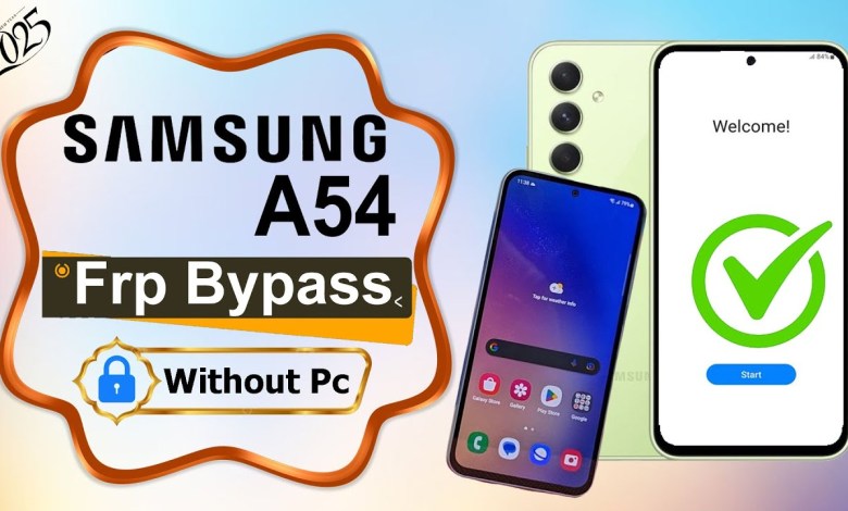 Unlock the Samsung Galaxy A54 with Android 13 using FRP Bypass Unlock the Samsung Galaxy A54 with Android 13 using FRP Bypass