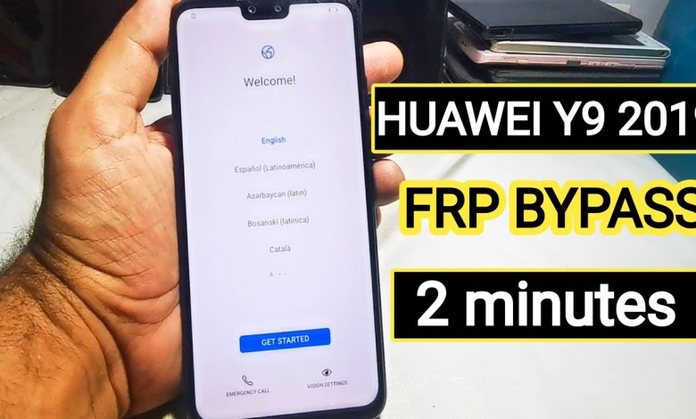 Huawei Y9 2019 FRP Bypass 2024 just 2 minutes with Huawei Y9 2019 FRP Bypass 2024 just 2 minutes with