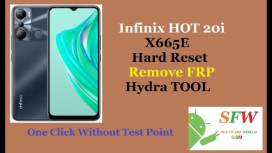 Infinix Hot 20i X665E Hard Reset FRP Remove Hydra Tool Infinix Hot 20i X665E Hard Reset FRP Remove Hydra Tool