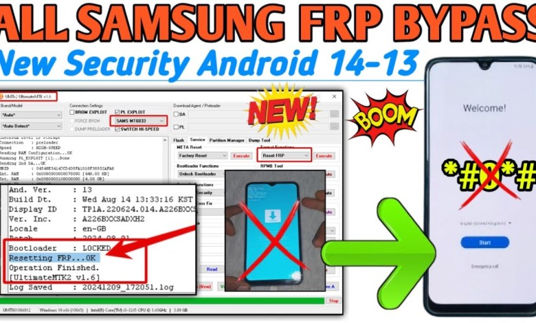 Unlock Samsung Device: How to Bypass FRP in 2024 with Android 13-14 Latest Security Unlock Samsung Device: How to Bypass FRP in 2024 with Android 13-14 Latest Security