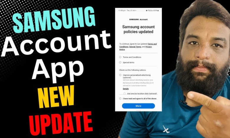 Samsung Account App Update (July 2024) What’s New Samsung Account App Update (July 2024) What’s New