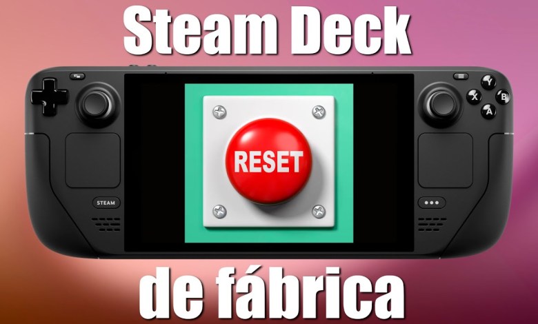 Reinstall SteamOS from factory SteamDeck (hard reset). Reinstall SteamOS from factory SteamDeck (hard reset).