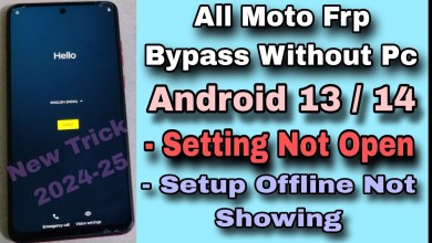 Intriguing Method to Bypass FRP on Motorola Android 13/14 Without a Computer Intriguing Method to Bypass FRP on Motorola Android 13/14 Without a Computer