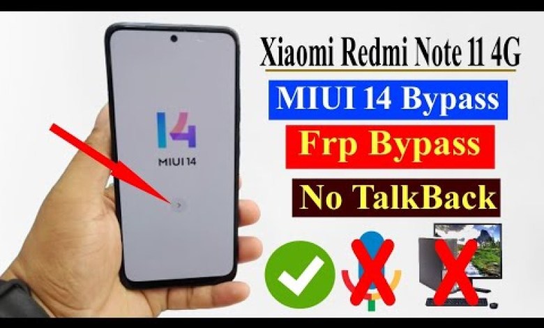 Xiaomi Redmi Note 11 4G Frp Bypass / Redmi Note 11 4G Xiaomi Redmi Note 11 4G Frp Bypass / Redmi Note 11 4G
