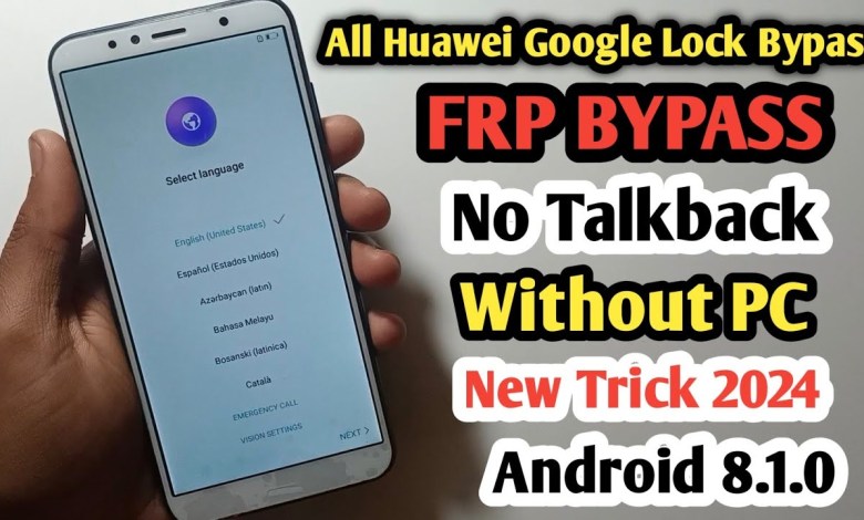 All Huawei Android 8.0 Frp Bypass /Google Account All Huawei Android 8.0 Frp Bypass /Google Account