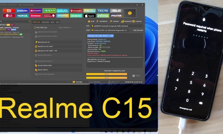Realme C15 RMX2195 qualcomm editon password and frp via Realme C15 RMX2195 qualcomm editon password and frp via