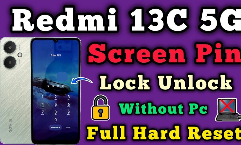 Xiaomi Redmi 13C 5G || Full Hard Reset || Password Xiaomi Redmi 13C 5G || Full Hard Reset || Password