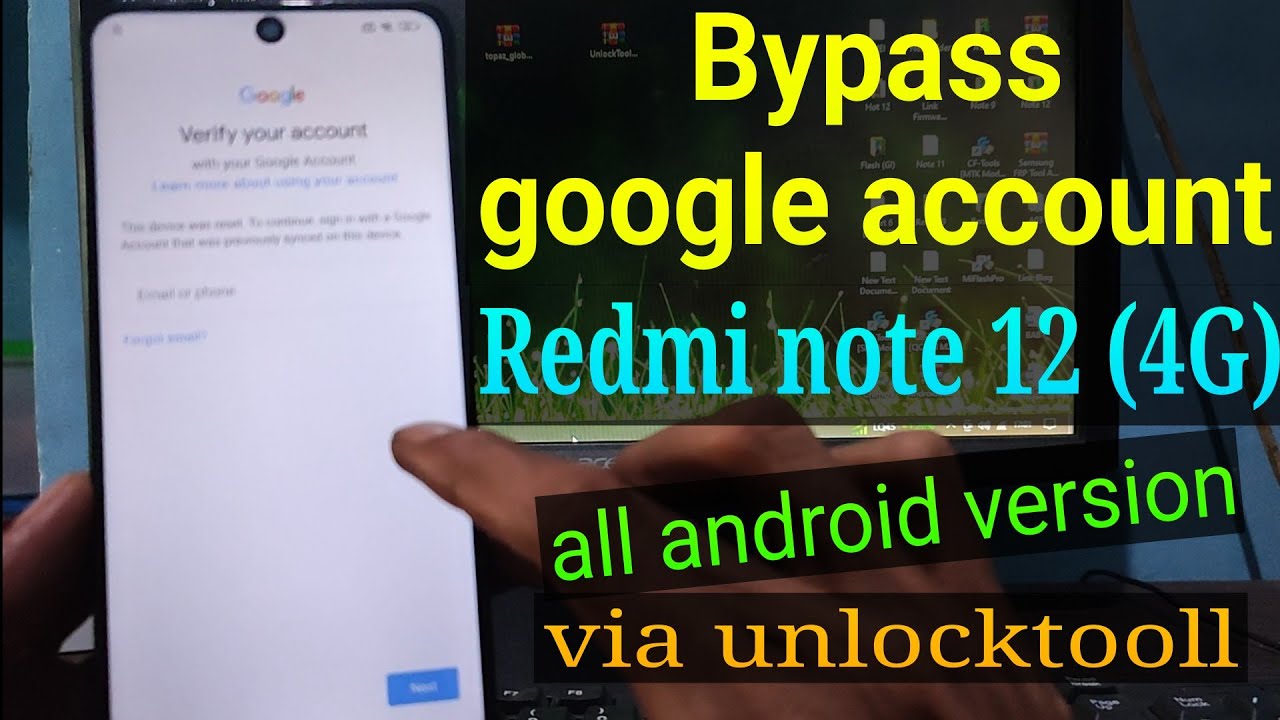 Unlocktool for Redmi Note 12: How to Bypass FRP on Redmi 4G with Ease Unlocktool for Redmi Note 12: How to Bypass FRP on Redmi 4G with Ease