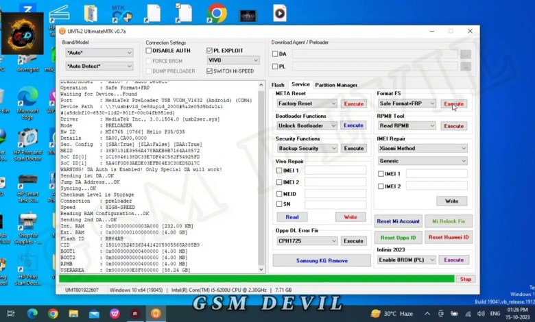 Vivo Y83 Pro (1726) Password Unlock Umt Mtk Tool || Y83 Vivo Y83 Pro (1726) Password Unlock Umt Mtk Tool || Y83