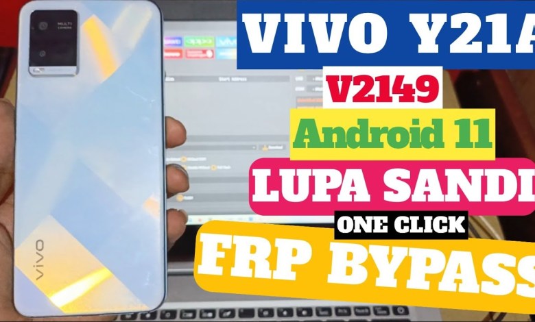VIVO Y21A LUPA SANDI/PATTERN/PIN/PASSWORD / FRP BYPASS VIVO Y21A LUPA SANDI/PATTERN/PIN/PASSWORD / FRP BYPASS