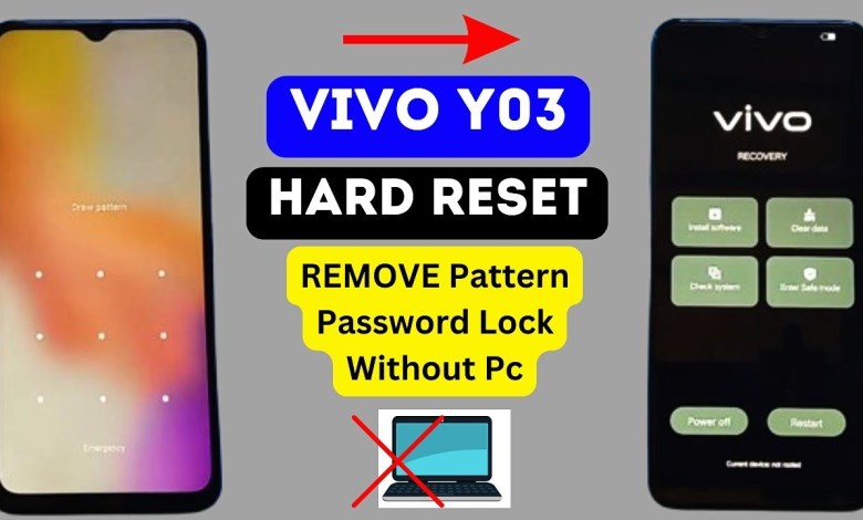Vivo Y03 Unlock Forgot Pattern Lock | How to Hard Reset Vivo Y03 Unlock Forgot Pattern Lock | How to Hard Reset