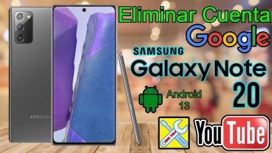 SAMSUNG NOTE 20 (SM-G980U), DELETE ACCOUNT SAMSUNG NOTE 20 (SM-G980U), DELETE ACCOUNT