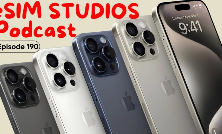 eSIM STUDIOS PODCAST Ep 190 – Apple iPhone 16 Colors – eSIM STUDIOS PODCAST Ep 190 – Apple iPhone 16 Colors –