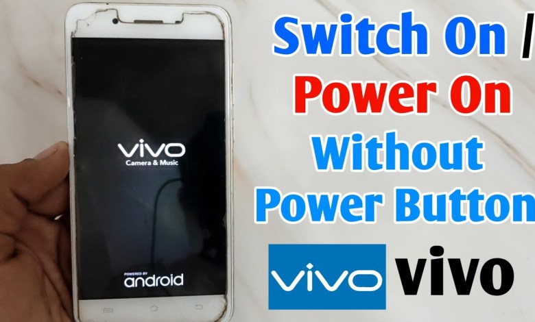 how to switch on vivo phone without power button | vivo how to switch on vivo phone without power button | vivo