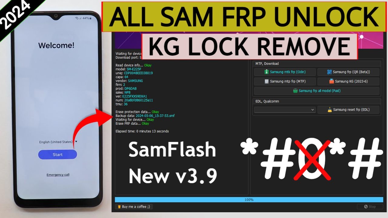 All Samsung 2024 One Click Frp Bypass New Tool All Samsung 2024 One Click Frp Bypass New Tool