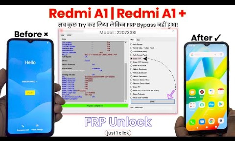 Redmi A1 FRP Bypass Screen Lock Troubleshooting: Why is it Not Working? | Redmi A1 Redmi A1 FRP Bypass Screen Lock Troubleshooting: Why is it Not Working? | Redmi A1