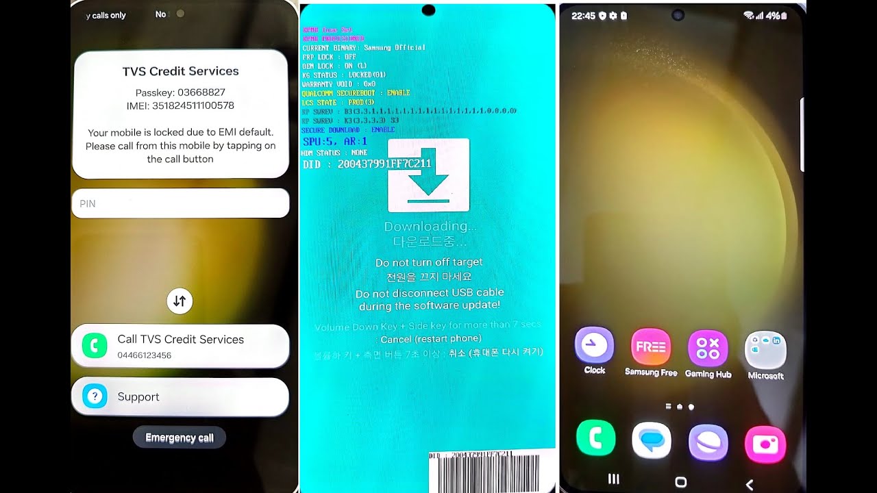 Samsung All Model Android 14 KG MDM Unlock Solution S23 Samsung All Model Android 14 KG MDM Unlock Solution S23