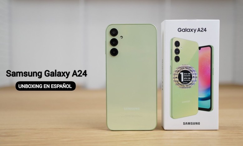 Samsung Galaxy A24 Unboxing in Spanish Samsung Galaxy A24 Unboxing in Spanish