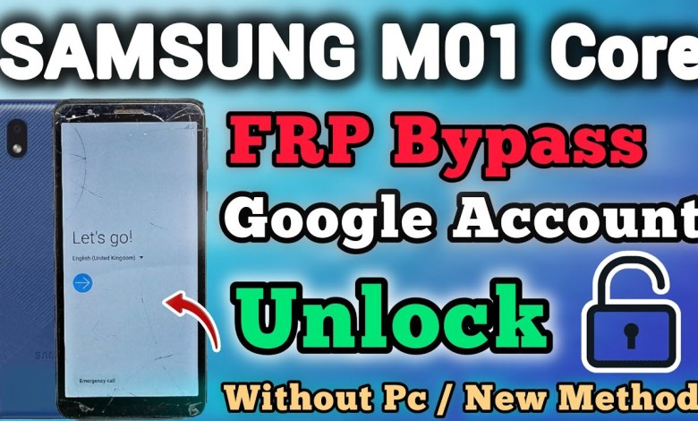 Samsung M01 Core Frp Bypass || SM-M013F Google Samsung M01 Core Frp Bypass || SM-M013F Google