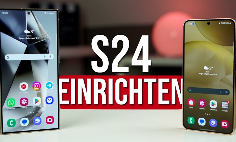 Galaxy S24 (Ultra) EINRICHTEN – So gehts! Galaxy S24 (Ultra) EINRICHTEN – So gehts!