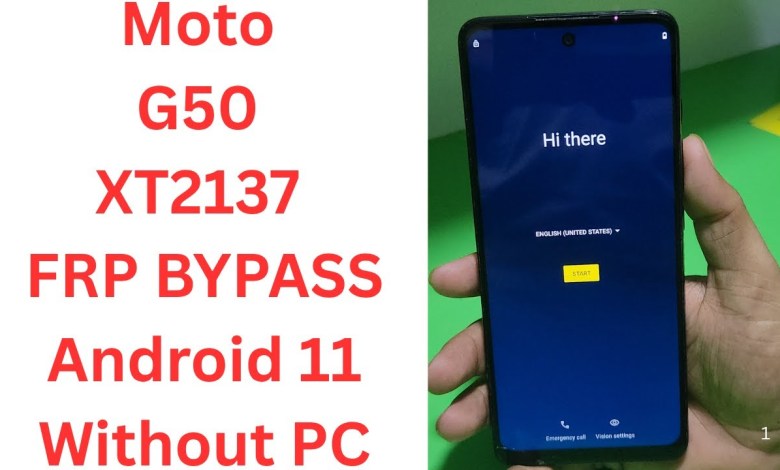 Unlocking Secrets: Bypass FRP on Moto G50 XT2137-1 Android 11—No PC Required! Unlocking Secrets: Bypass FRP on Moto G50 XT2137-1 Android 11—No PC Required!