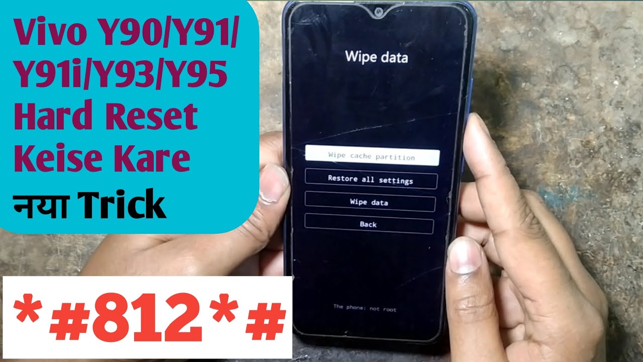 How to hard reset Vivo Y90/Y91/Y91i/Y93/Y95? Vivo How to hard reset Vivo Y90/Y91/Y91i/Y93/Y95? Vivo