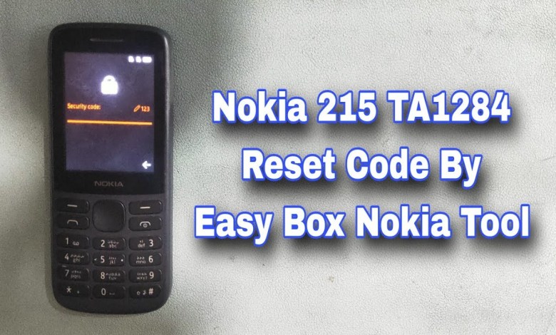 Nokia 215 4G TA-1284 Reset Code Password By Easy Box Nokia 215 4G TA-1284 Reset Code Password By Easy Box