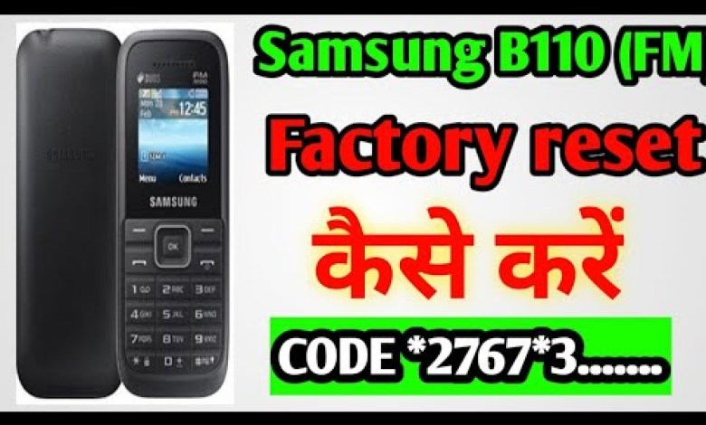 How to hard reset Samsung keypad mobile!! Samsung How to hard reset Samsung keypad mobile!! Samsung