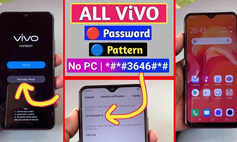 How to unlock vivo mobile, Vivo mobile ka lock kaise to How to unlock vivo mobile, Vivo mobile ka lock kaise to