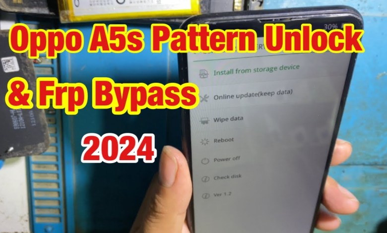 Oppo A5s Pattern Unlock | Oppo pattern Frp Bypass Oppo A5s Pattern Unlock | Oppo pattern Frp Bypass