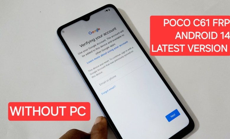 Curious about how to bypass FRP on the Poco C61 using the latest version of Android 14? Find out here! Curious about how to bypass FRP on the Poco C61 using the latest version of Android 14? Find out here!