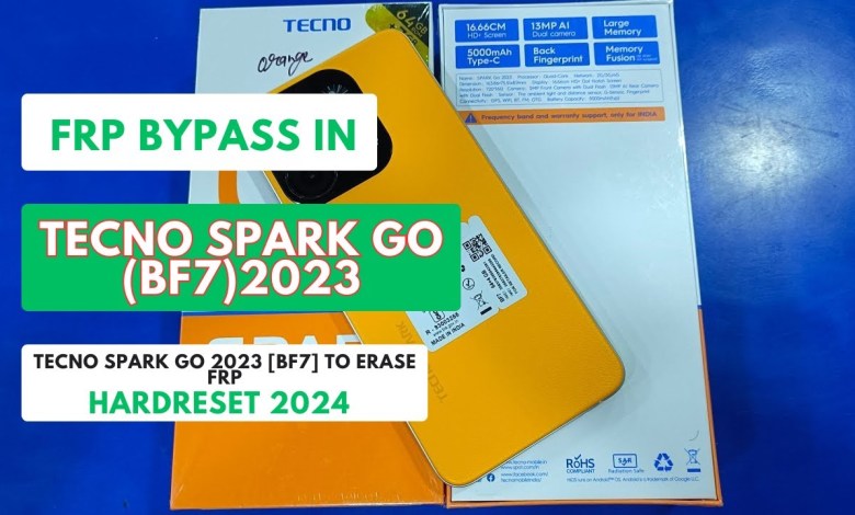 FRP BYPASS|REMOVE IN TECNO SPARK GO 2023|TECNO BF7 FRP BYPASS|REMOVE IN TECNO SPARK GO 2023|TECNO BF7
